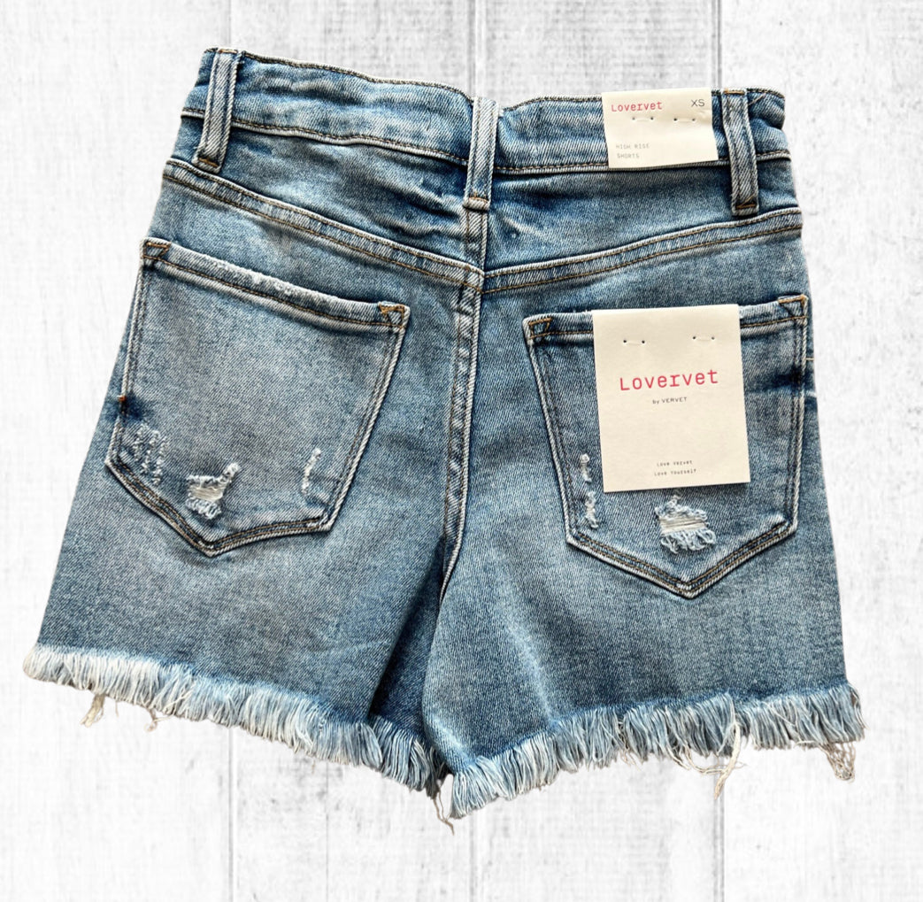 diamond jean shorts