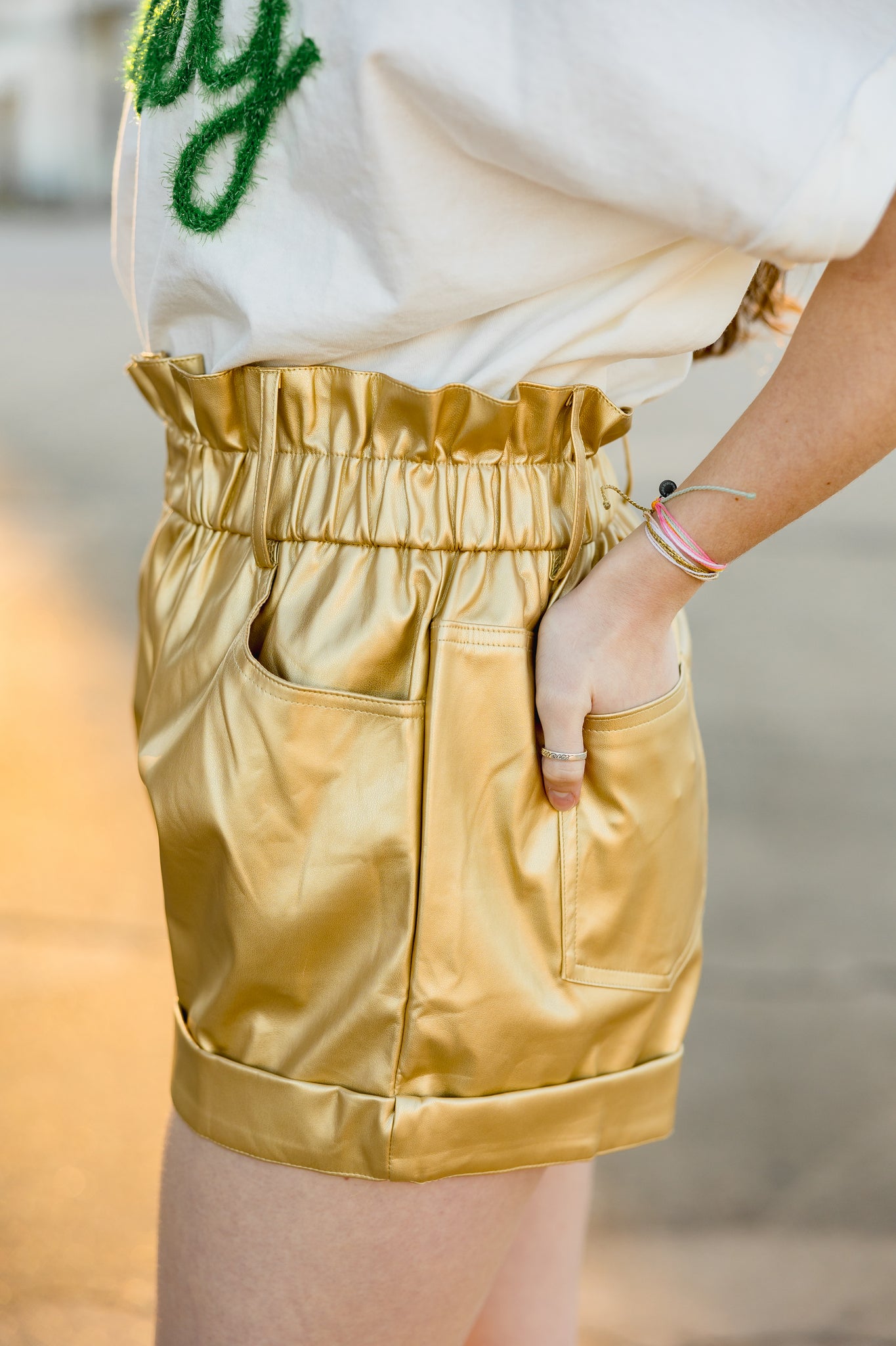 Gold Shorts