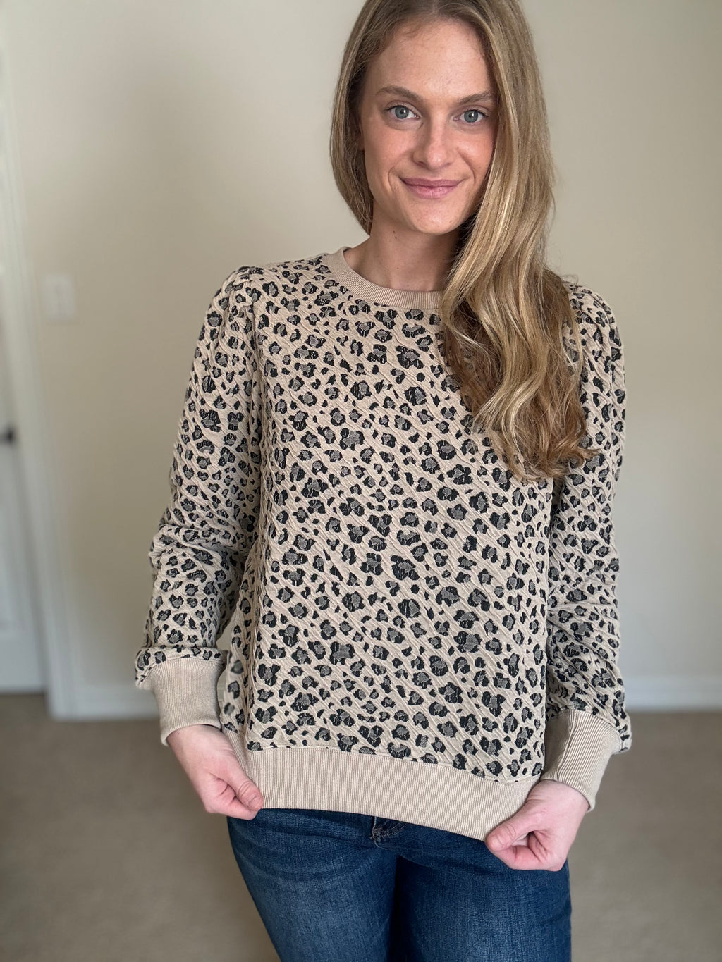 Leopard Love Sweatshirt