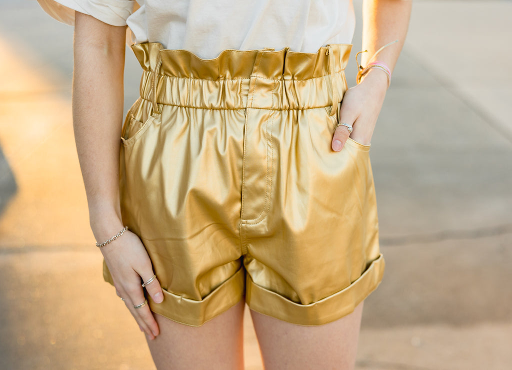 Gold Shorts