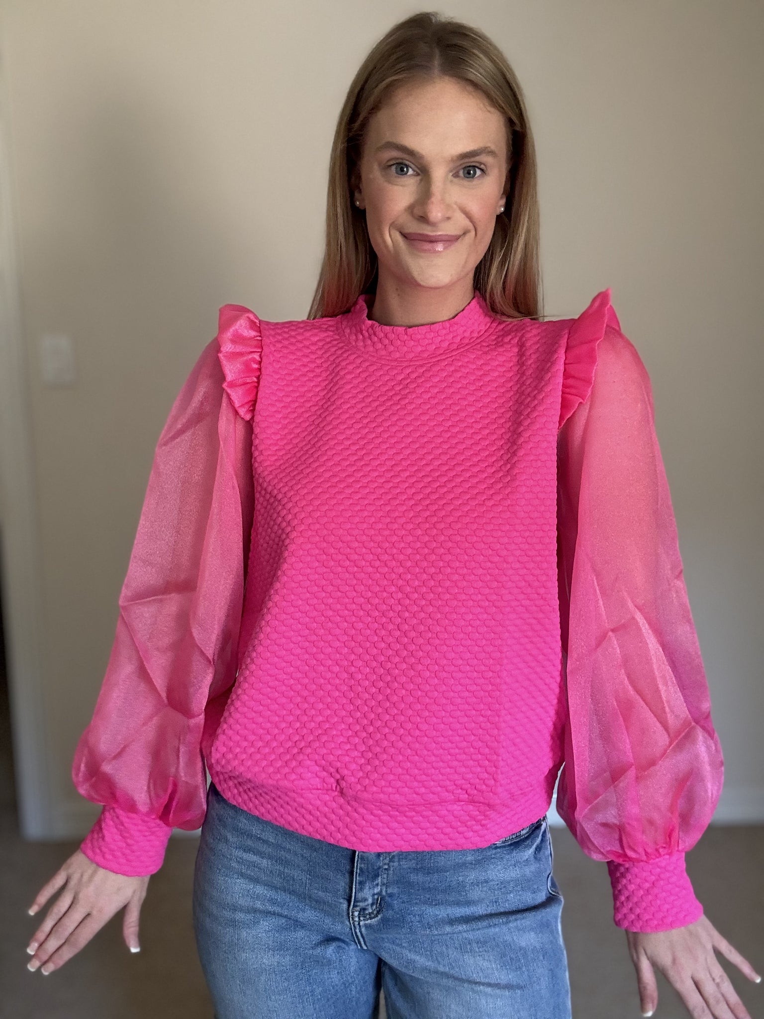 Pretty In Pink Top