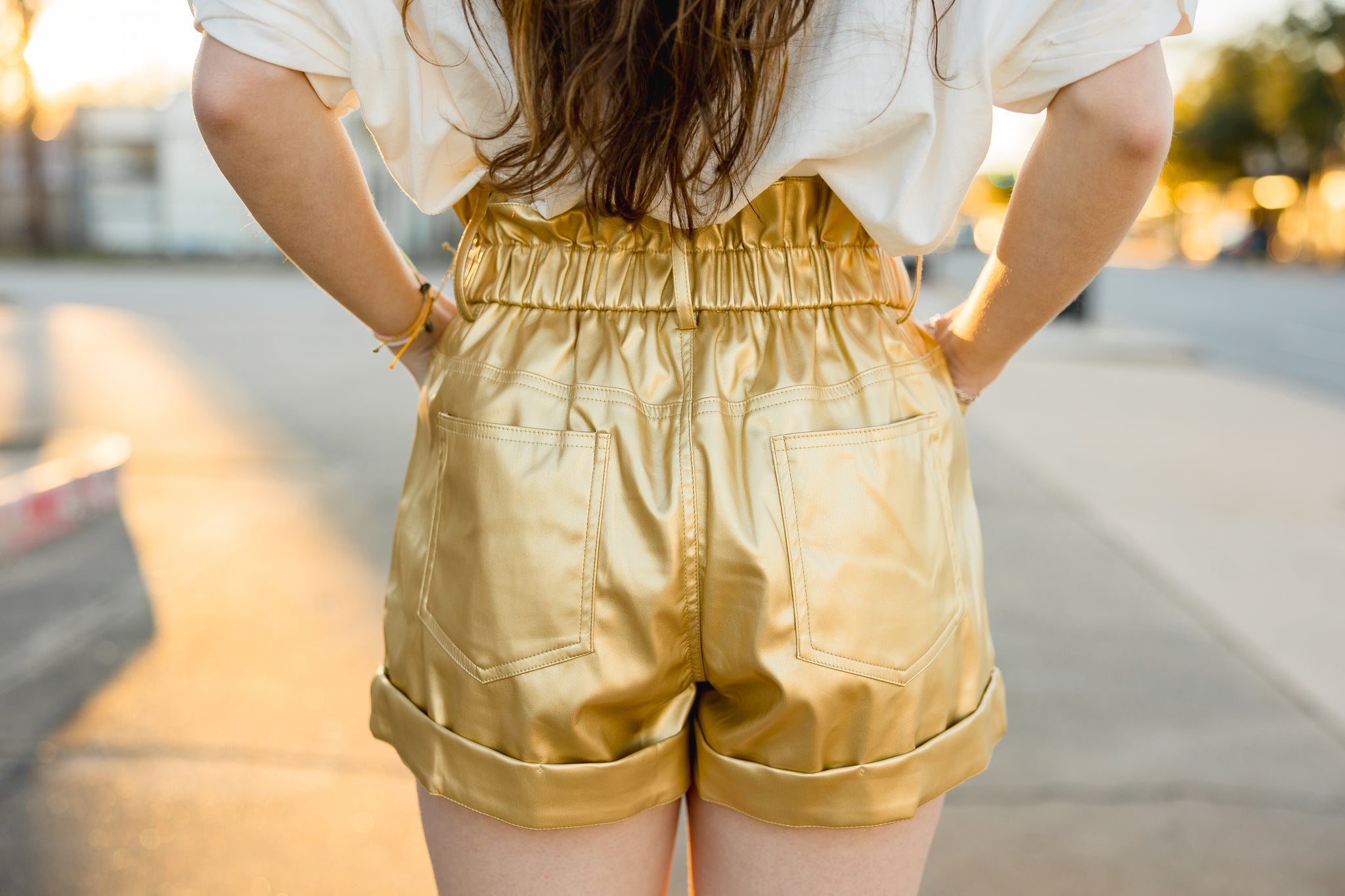 Gold Shorts