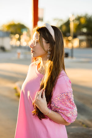 Clear Sparkle Headband