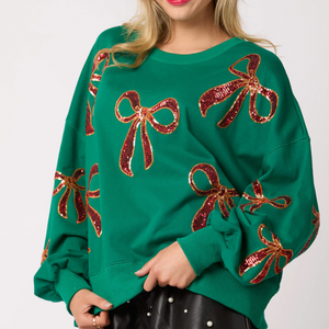 Christmas Bow Sweater