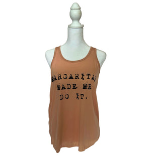 Margaritas Made Me Do It Tank Top