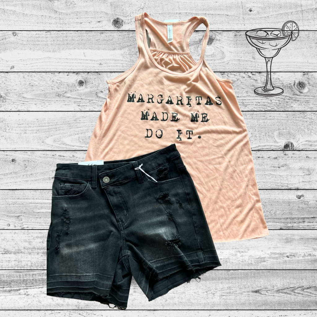 Margaritas Made Me Do It Tank Top